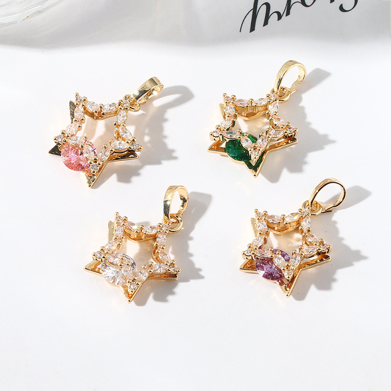 Diamond Stud Earrings - ジルコニアペンダント付きダイヤモンドペンダント,イヤリング,ネックレスアクセサリー,新しいファッション,バッグあたり10個