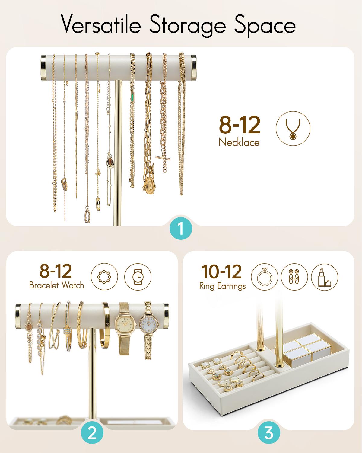 VLANDO クラシック 2/3段 フェイクレザー ジュエリ - Jewelry Essentials Watches のレビューと価格