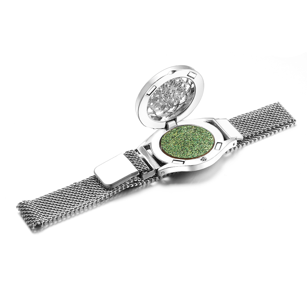 高品質の生命の樹アロマセラピーブレスレットステンレス鋼エッセ - Jewelry Essentials Watches のレビューと価格