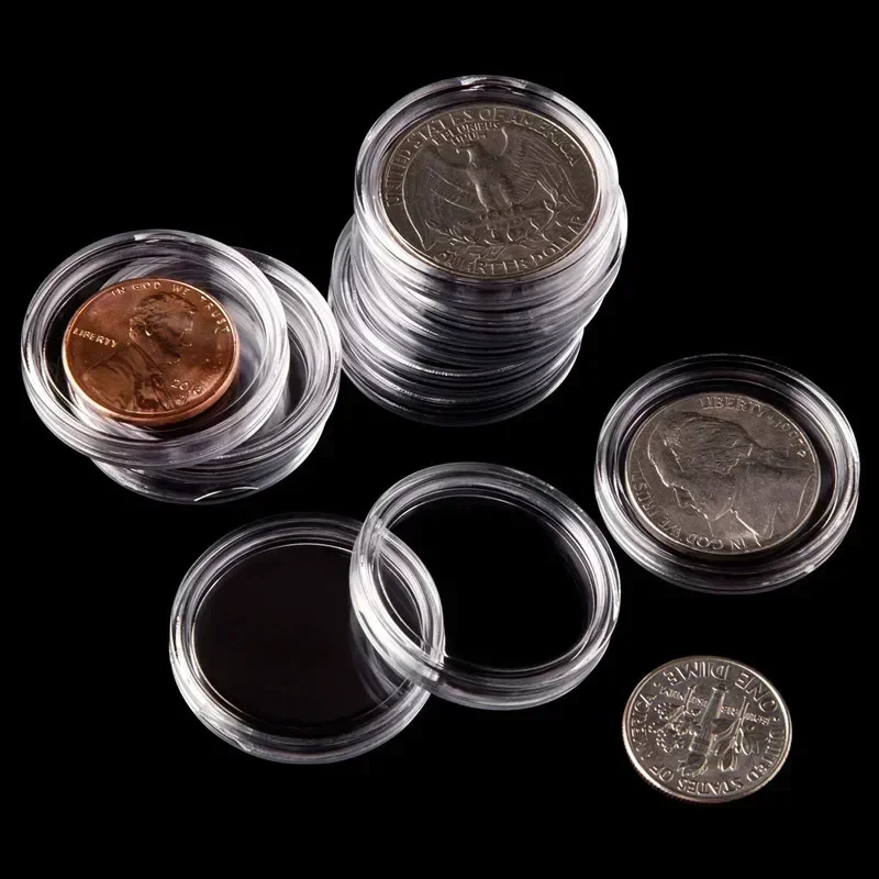 透明プラスチック製コインカプセル,保護ケース,収納ケース,コ - Collectors Coins Jewelry & Watches Of Smithtown Photos のレビューと価格