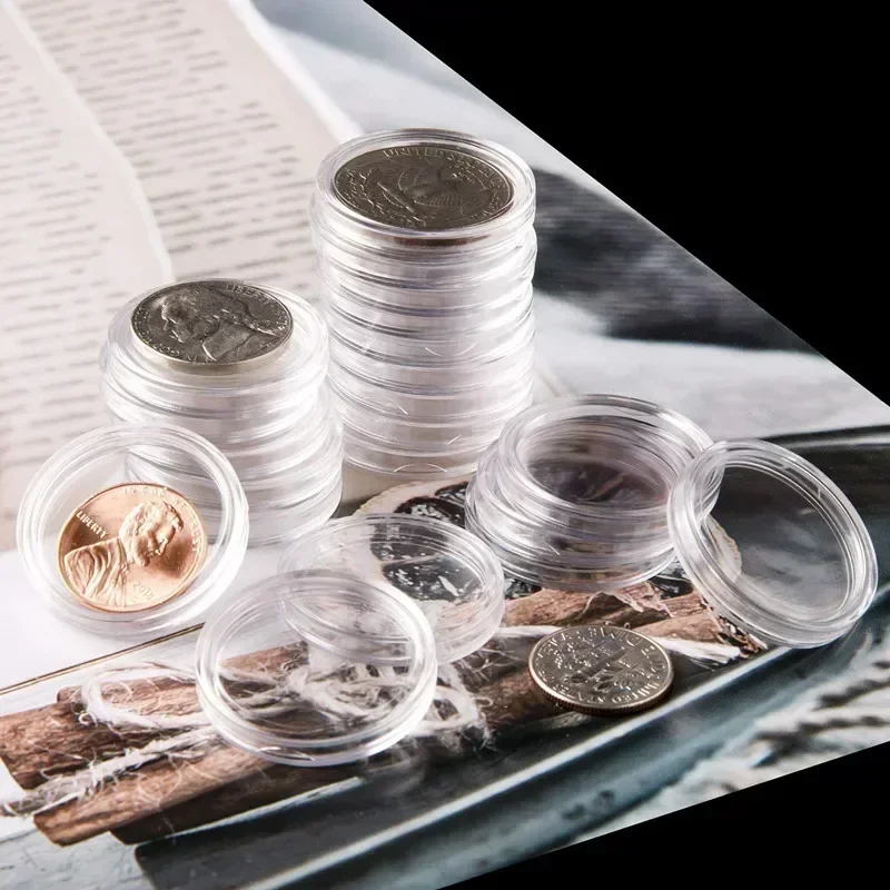 透明プラスチック製コインカプセル,保護ケース,収納ケース,コ - Collectors Coins Jewelry & Watches Of Smithtown Photos のレビューと価格