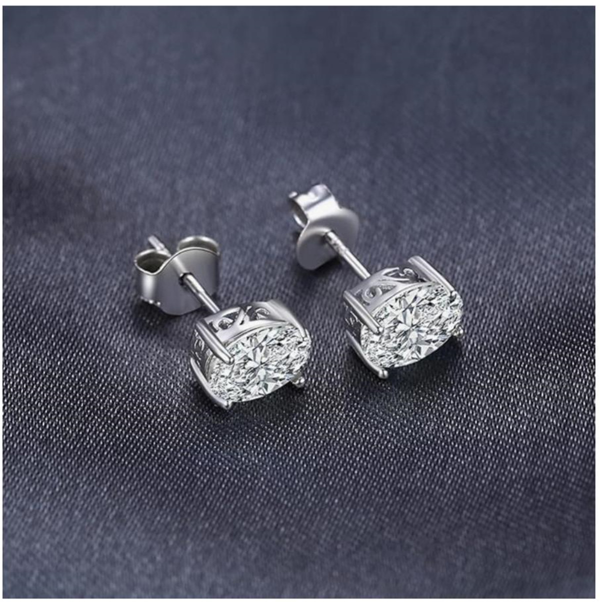 14K ゴールド物理リアルゴールドラボグロウンダイヤモンド  - Diamond Stud Earrings のレビューと価格