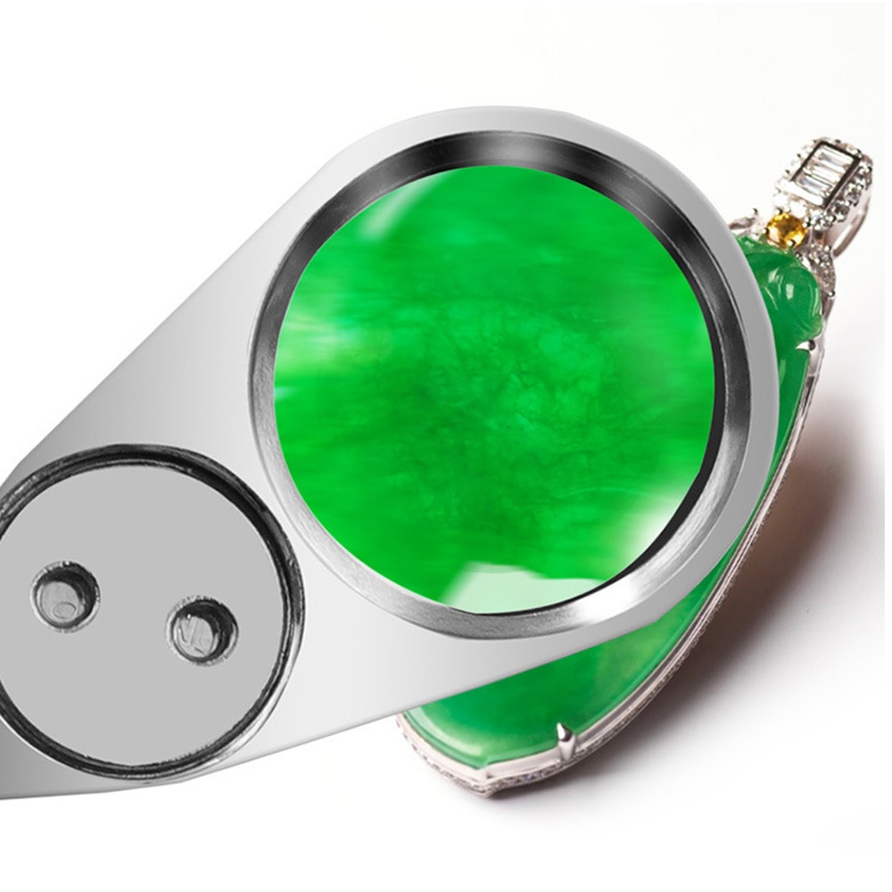 40X 高精細折りたたみ拡大鏡 LED 照明付きハンドヘルド - Collectors Coins Jewelry & Watches Of Smithtown Photos のレビューと価格