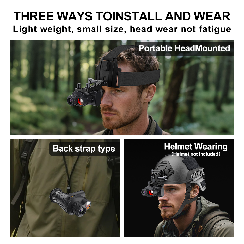 新入荷 4K HD ミニヘッドマウント式 8倍ズーム赤外線望 - Watches & Jewelry Repair Center のレビューと価格