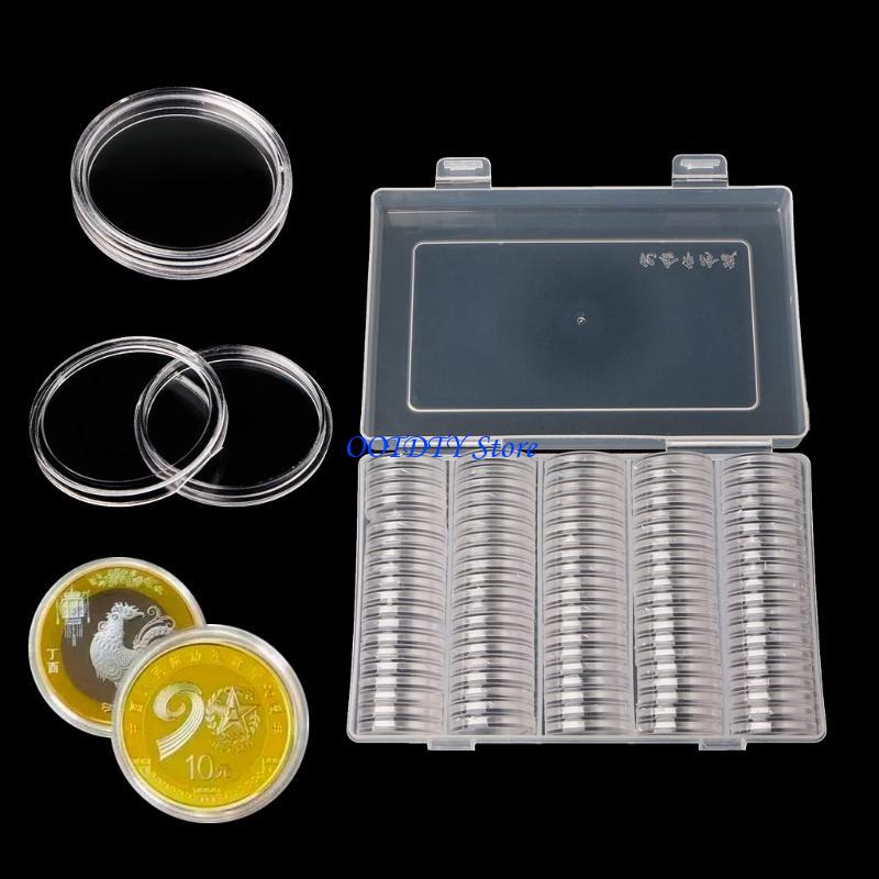 367A ラウンドコイン収納ボックス 100 個コインコレク - Collectors Coins Jewelry & Watches Of Smithtown Photos のレビューと価格