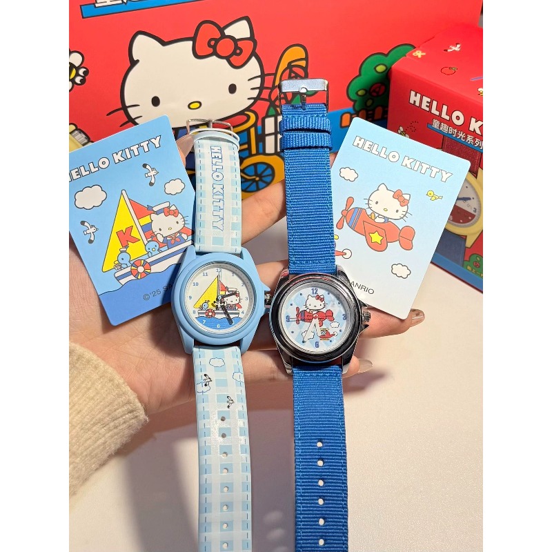 モエッチ サンリオ ハローキティ 子供っぽい楽しい瞬間シリー - Moments Watches & Jewelry Burlington のレビューと価格