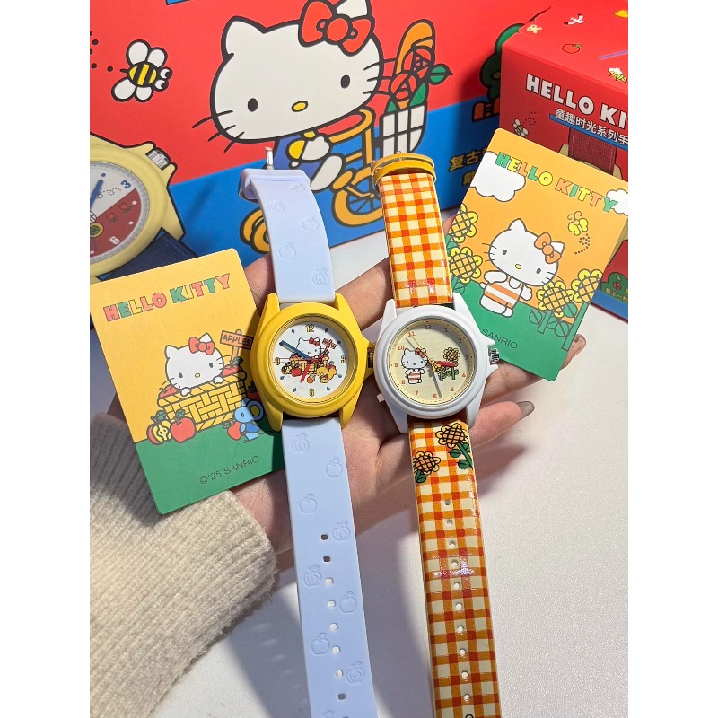 モエッチ サンリオ ハローキティ 子供っぽい楽しい瞬間シリー - Moments Watches & Jewelry Burlington のレビューと価格