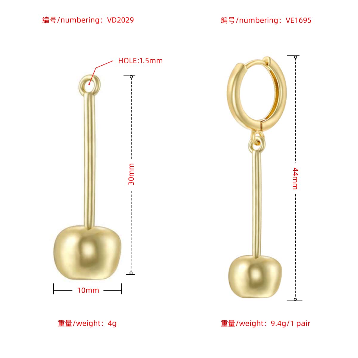 ZHUKOU エナメル滴下釉薬 甘くてかわいいクリスマスイブ - Eve Jewelry & Watches Distribuidor Oficial Rolex Buenos Aires のレビューと価格