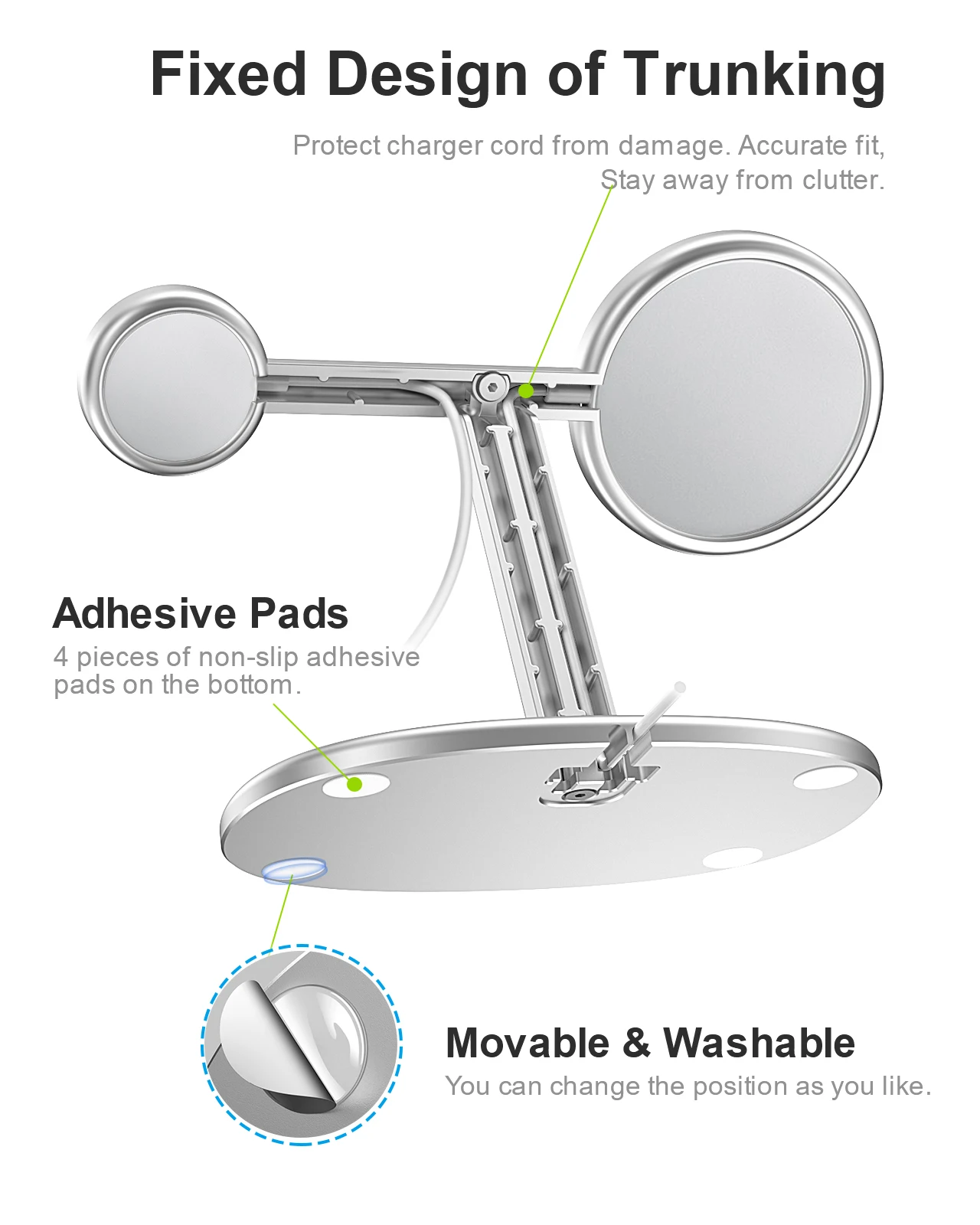 EWA 2-in-1 デスクトップフォンスタンド デスクホル - Watches & Jewelry Repair Center のレビューと価格