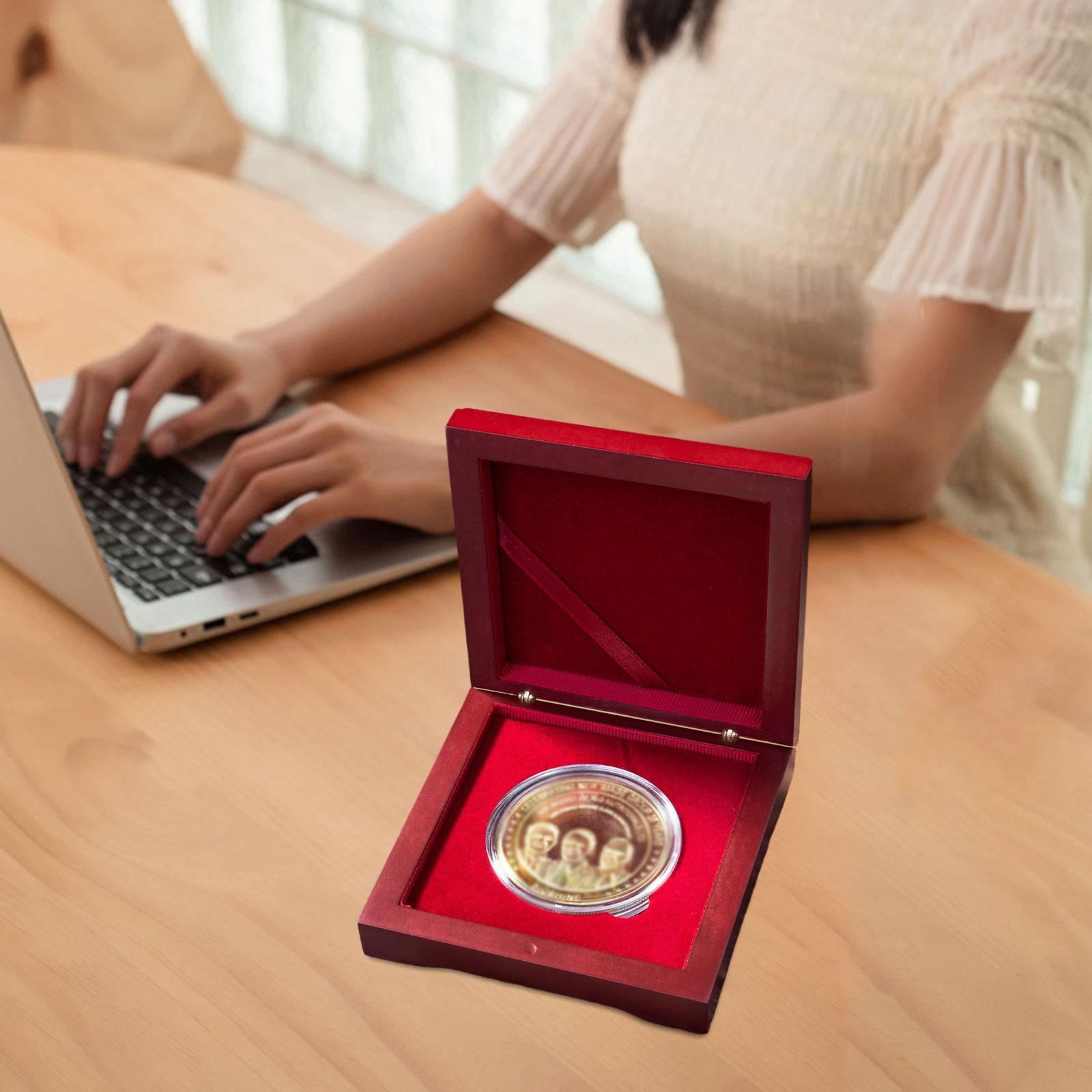 木製コイン収納ボックス コインバッジホルダー ディスプレイケ - Collectors Coins Jewelry & Watches Of Smithtown Photos のレビューと価格