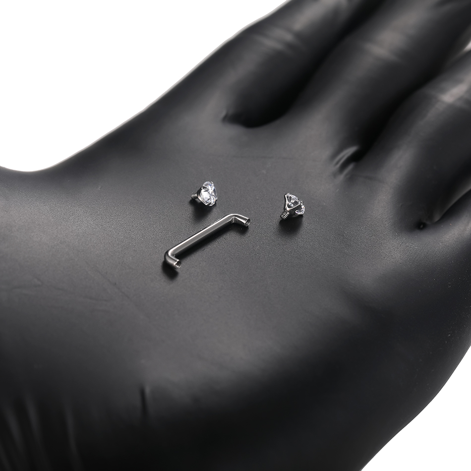 女性のためのチタン表面パンプス、親密な肌のダイバーのピアス、 - Christina Jewelry & Watches Marguerite Ørestik Forgyldt Sølv のレビューと価格