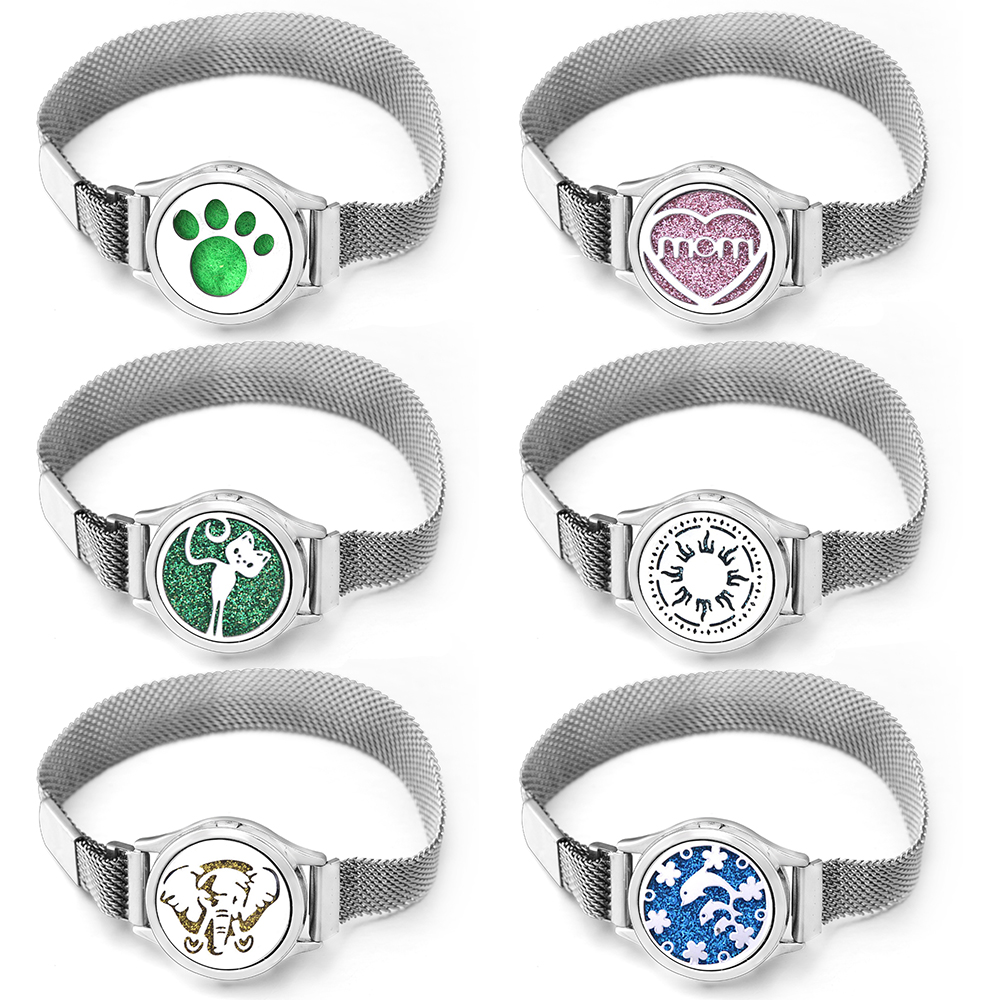 アロマテラピー-ママのためのハート型ブレスレット,エッセンシ - Jewelry Essentials Watches のレビューと価格