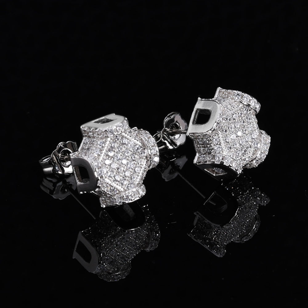 男性と女性のためのESKEEM-VVSモアッサナイトスタッド - Diamond Stud Earrings のレビューと価格